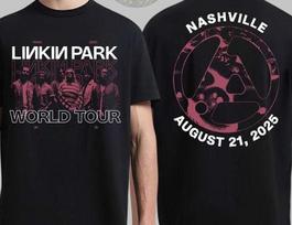 Linkin Park From Zero World Tour 2026 Nashville TN Exclusive T Shirt XL