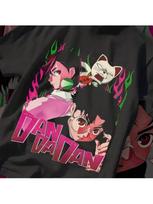 Dandadan Anime T-Shirt Unisex Graphic Manga Tee For Fans All Size S įvairiaspalvis