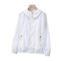 Sun Protection Jacket Waterproof Quick Dry Windbreaker Hooded Fishing Hunting Clothes Lightweight Full Zipper Side Pockets Spring Autumn Jacket for 3XL balta