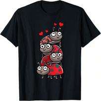 Ladybug I'm Really A Ladybug Bug Lover Cute Ladybug Insect T-Shirt S