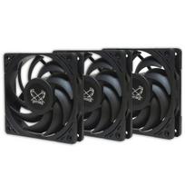 SCYTHE WONDER TORNADO 120 PWM 2,000 rpm Case Fan 3-Pack - Low Noise, High Airflow, High Static Pressure