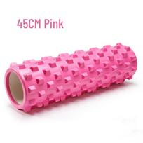 Eco-friendly EVA Wolf Tooth 45CM Yoga Foam Roller and Massage Stick 45x15CM rožinė