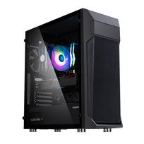 ZALMAN Z1 Plus Mid-Tower PC Case with Tempered Glass CS8251 Black