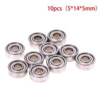 10pcs Deep Groove Ball Bearing, Small Bearing  605ZZ / 5*14*5mm 10Pcs