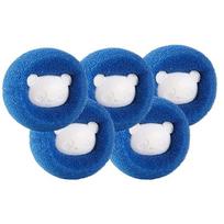 5pcs Pet Hair Remover Reusable Ball Laundry Washing  Machine Filter Wool Sticker Cat Hair Remover Pet Fur Lint Catcher Home 5pcs