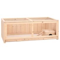 Vidaxl Hamsterio Narvas, 104X52X38 Cm, Pušies Mediena