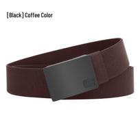 Men's Woven Tactical Belt with Press Buckle - Outdoor Sports Style by Douyin 120cm ruda