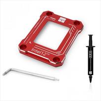 Thermalright LGA1700-BCF Red Frame for Intel LGA1700 CPUs, includes L-shaped driver and TF7 2g chip. Authorized Japanese distributor product.