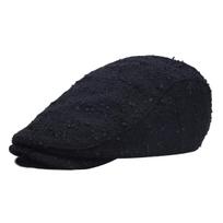 Women's Japanese Vintage Raw Edge Newsboy Cap - Korean Face-Slimming Beret for Larger Head Sizes One Size