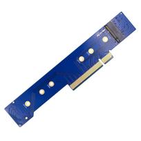 NFHK Low Profile Dual 2X NVMe M.2 SSD - PCIE Express Gen4 X8 X16 RAID Card VROC Raid0 Hyper Adapter.