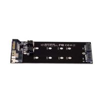 NFHK Dual 2X NVMe M.2 AHCI to PCIe Express 3.0 4.0 Slimline SFF-8654 8X RAID Card VROC Raid0 Hyper Adapter