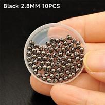 10Pcs Tungsten Beads Drop Shape Fast Sink Jig Beads Nymph Fly Tying Materials for Trout Fishing Lure
