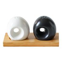 Decorative Garlic Shape Spice Jars Ceramic Spice Container Salt Organizer  Restaurant Circular