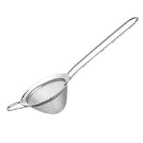 Corrosion-Resistant Fine Mesh Stainless Steel Conical Strainer Cocktail Bar Tea Filtering Cone Strainer Kitchen Tool