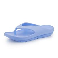 Plus Size Men's Non-Slip Thong Sandals: Outdoor Casual Beach Shoes with Thick Soles. Size 42-43 mėlyna