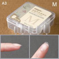100PCS/Box Clear Coffin Press On Nails Artificial Fake Nail Tips For Nail Extension Manicure Tool