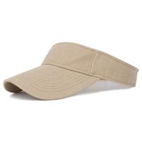 Sport Headband Classic Sun Sports Visor Hat Running Caps Tennis Beach Hat Outdoor Sports Hat Men Women Adjustable Tennis Caps chaki