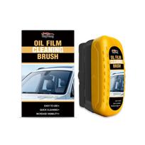 Automotive Oil Film Cleaning Brush Car Glass Window Wipe Anti-Rain Fog Front Function Maintenance Inside Windshield Home Sponge