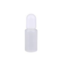 10Pcs Empty Refillable Dropper Bottles Transparent Plastic Foundation Cream Travel Cosmetic Sample Containers with Cap