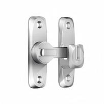 Home Security Sliding Door Latch Small Gate Latches Hardware Anti Theft Lock Zinc Alloy Door Bolts 90/180 Degree Flip Door Lock