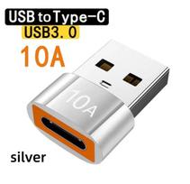 USB 3.0 10A USB A To USB C OTG Adapter Type C to USB Converter USB 3.0 Adapter For Xiaomi 12 MacBook USB To Type C OTG Connector