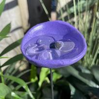 Butterfly Mixer Bee Drinking Water Station Hummingbird Flower Bird Food Feeder Drinker Garden Supplies Drinker Small Animals violetinė