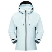 Spring/Autumn Waterproof Hooded Windbreaker - Unisex Outdoor Sports Jacket 3xl spalva