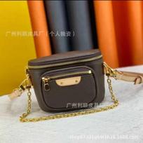 Direct supply minibumbaradient series fanny pack shoulder crossbody breast bag chain women's bag 17*12*9