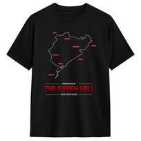 Men's T Shirt Nürburgring The Green Hell T Shirts Trendy Cool Summer Tees Streetwear Cotton Tops Gift 4XL