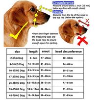 Stipri, nuo kandžiojimo apsauganti, reguliuojama šuns snukio apdangalas, leidžiantis gerti vandenį, kvėpuojantis, plastikinis, su atspindinčia juosta for about 2.5KG Dog