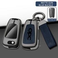 Automobilio TPU Cinko Lydinio Raktų Dėklas Maišelis Opel OPC Insignia Astra J H Vectra Combo Corsa D Mokka Zafira Automobilio Raktų Grandinėlė Metalinis Raktų Korpusas