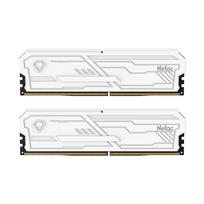 Netac DDR4 3200MHz PC4-25600 Desktop Memory, 32GB (16GB x 2), UDIMM 288-pin, CL16-20-20-40, 1.35V, XMP2.0 compatible, Aluminum heatsink, High-speed