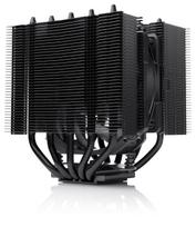 Noctua NH-D12L chromax.black, Low-profile dual-tower CPU cooler (120mm, black)