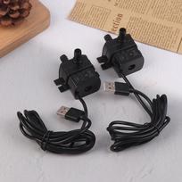 Ultra-quiet Brushless DC USB Water Pump 5V 1W 130L/H Lift 100CM Submersible Fountain Aquarium Circulating Micro Water Pump Black