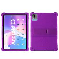 For PRITOM TAB11 Android 14 Tablet, 10 Inch Shockproof Cover Android 13 Tablet Kids Soft Silicon Stand Protective Shell