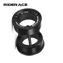 Dviračio apatinio laikiklio konversijos rinkinys Amerikietiško į Euro 24MM BB BB68/73 Adapteris BMX dviračio švaistiklio daliai juoda