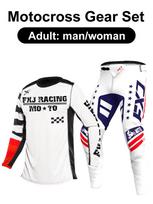 motocross gear set Enduro cross Jersey Pant Kits Racer Gear Set Off-road Mens Kits Women's mountain Downhill Motorcycle MX M-32