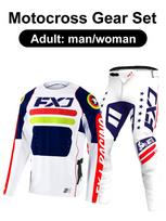 motocross gear set Enduro cross Jersey Pant Kits Racer Gear Set Off-road Mens Kits Women's mountain Downhill Motorcycle MX S-30