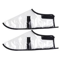 1Pairs Barber Anti-shatter Hair Shoe Cover Transparent Beautiful For Professional Use In Barbershops Solve Pain Points