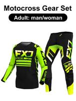 motocross gear set Enduro cross Jersey Pant Kits Racer Gear Set Off-road Mens Kits Women's mountain Downhill Motorcycle MX XXL-38