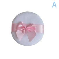 Soft Bow Loose Powder Puff - Cosmetic Blender for Face Foundation & Makeup