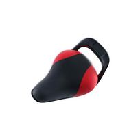 MTB Saddle Comfort Pad PU Leather Dust Resistant Bicycle Soft Cushion  Bike Seat Child Bike Saddle Bicycle Saddle raudona