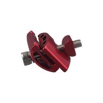 Seat Tube Chuck Cycling Quick Release MTB Bike Bicycle Seatpost Clamps Bike Saddle Pipe Bicycle Seat Tube Bike Seat Screw raudona