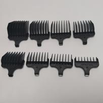 8PCS Clipper Comb #1- #8,1/8 -1 , 3-25mm Replacement For Wahl T-Blade 9867-100 9869 #1 thru #8