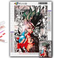5D Diy Diamond Painting Anime Poster Cross Stitch Full Diamond Embroidery Mosaic Full Round 20X30CM