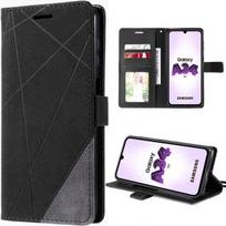 Case for Samsung Galaxy A34 5G Scratch Protection Black PU Leather juoda