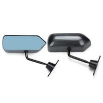 2x Universal F1 Style Carbon Fiber Color Car Vehicles Racing Side Rear View Mirrors