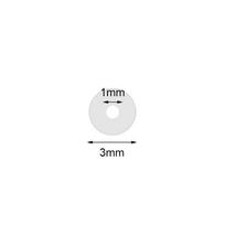 AOEDEJ 6-200P Silicone Piercing Healing Discs Anti Invagination Flexible Anti Hyperplasia for Earring Back No Pull Piercing Disc 6Pcs