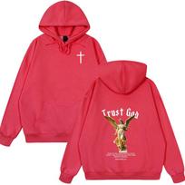 Christian Jesus Bible Verse Vintage Wears Mens Women Clothing Fashion Casual Harajuku Oversized Couple Style Winter Streetwears S