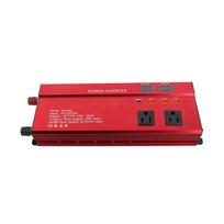 Galios keitiklis, modifikuotos sinusoidės bangos, 12V 24V į 60Hz, 900W, 3 AC lizdai, 3 USB prievadai, 1 C tipo prievadas telefonui, planšetiniam kompiuteriui